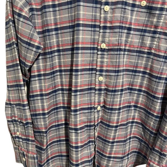 (Sold)VINEYARD VINES NWT Mens Slim Longshore Flannel Button Down Shirt, L - Picture 3 of 8